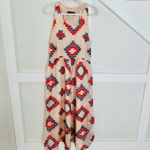 MYNE 100% Silk Maxi Dress size 4